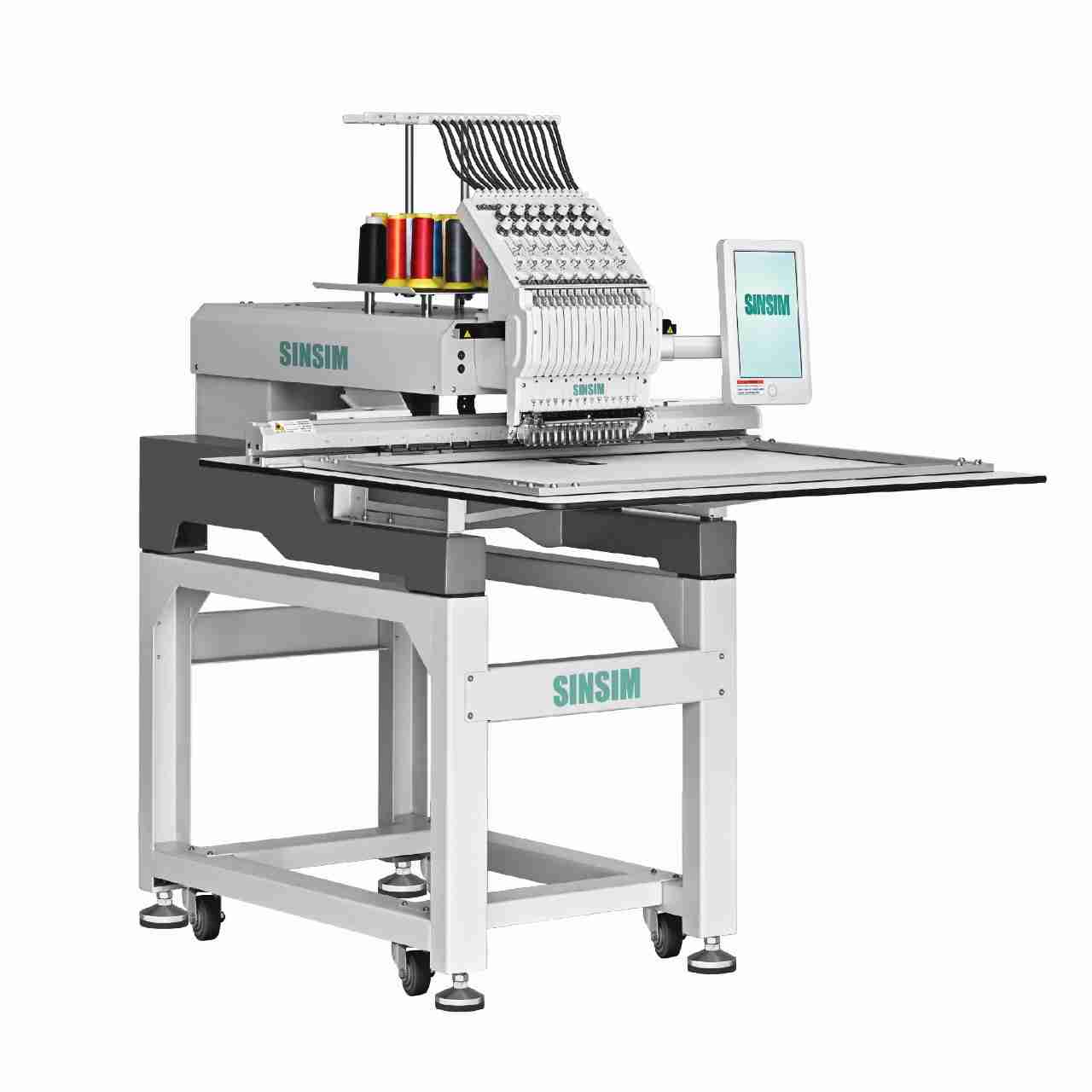 Single Head Embroidery Machine Nine Color