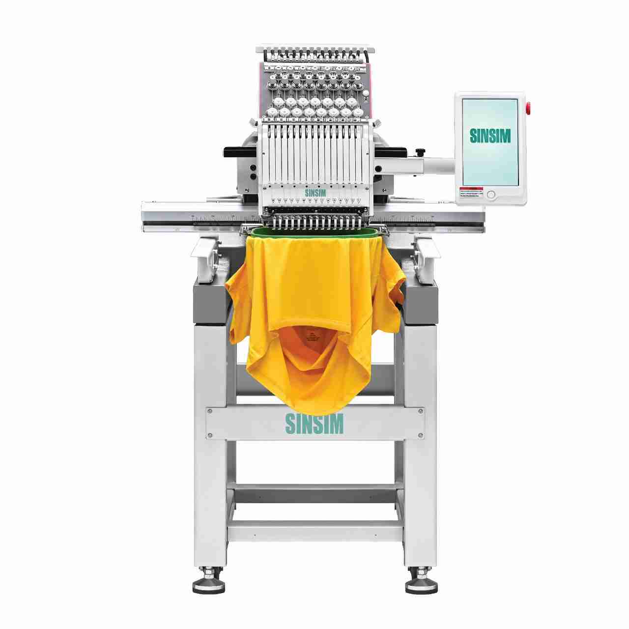 Single Head Embroidery Machine Nine Color
