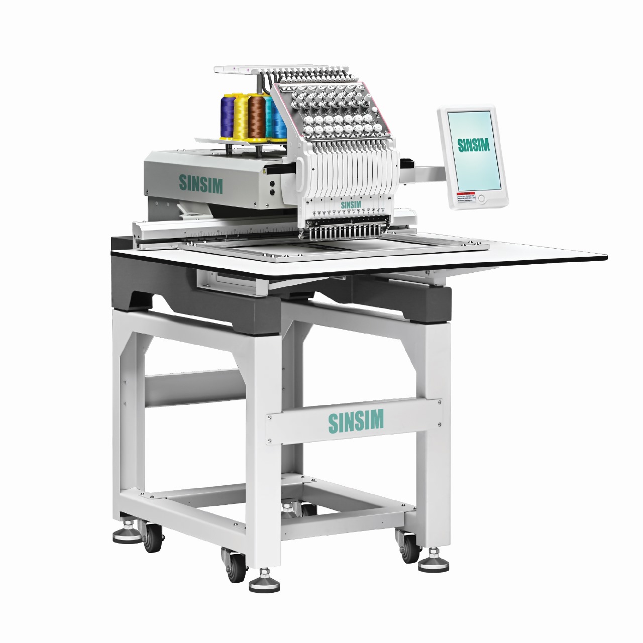 Single Head Embroidery Machine Nine Color