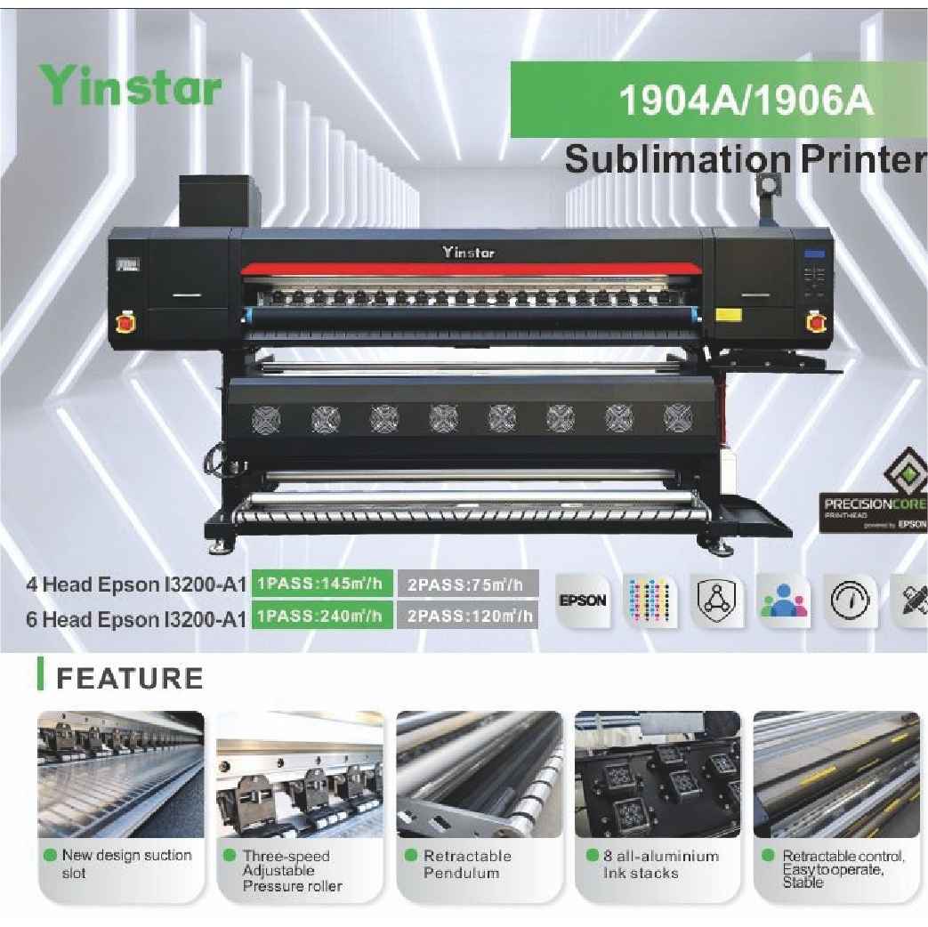 1.8m textile printing machine dye sublimation printer