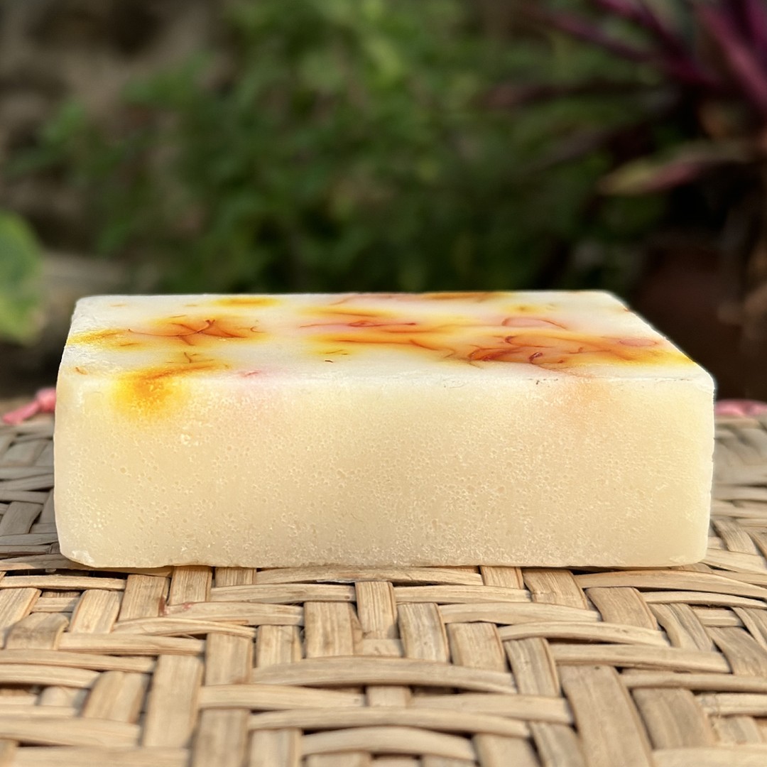 Handmade Saffron Goatmilk Soap